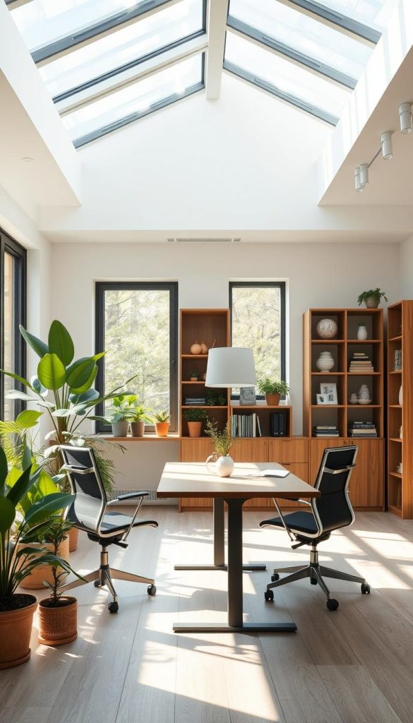 sustainable home office design