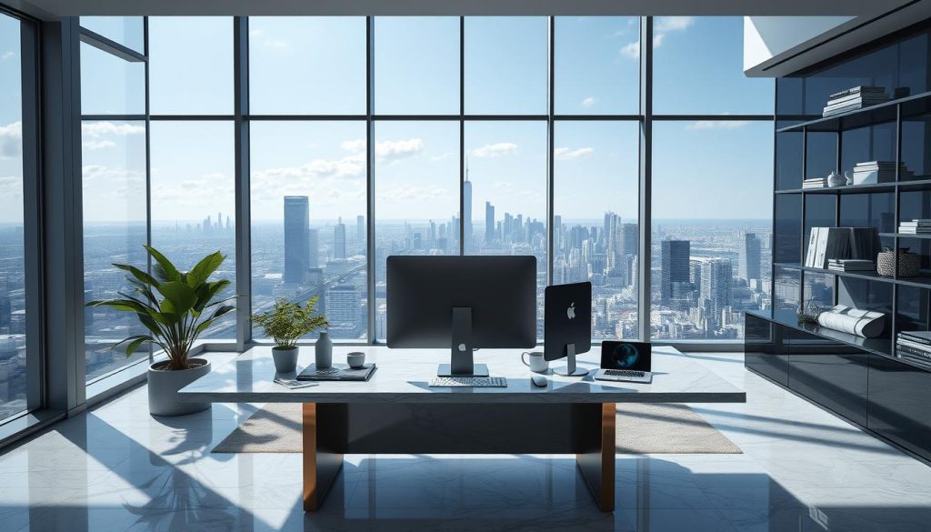 upscale workspace design