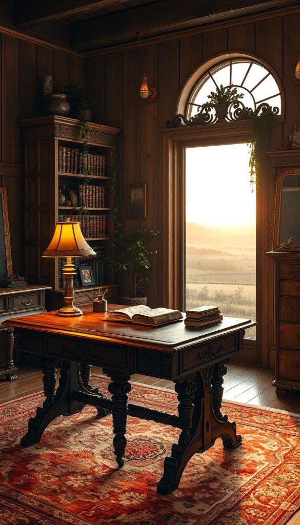 vintage office design