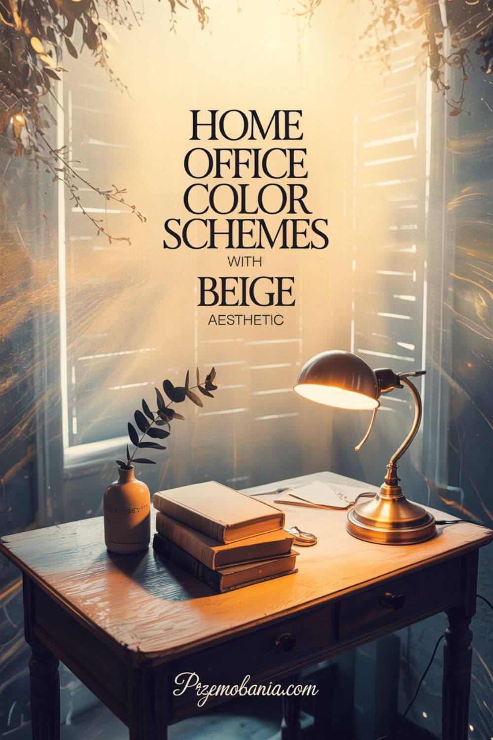 49 Stunning Beige Aesthetic Color Schemes for Your Home Office