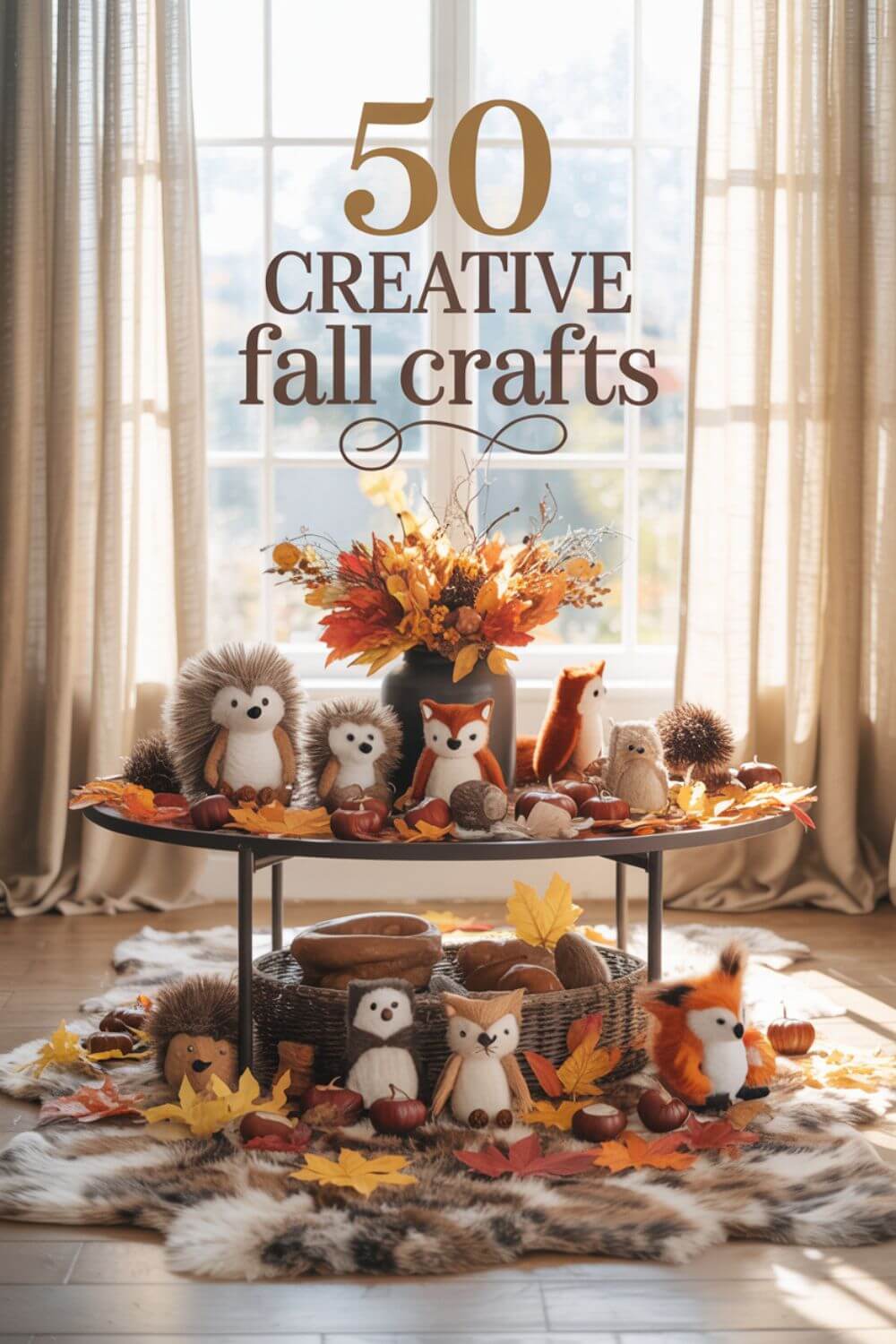 50 Creative Fall Crafts for Your Home Office