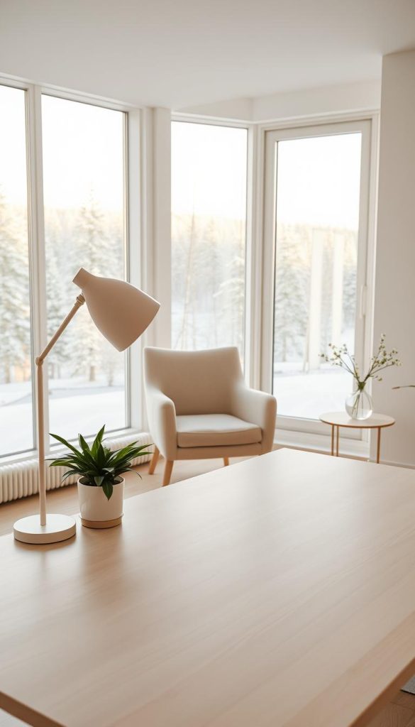Feminine Scandinavian Office Furniture