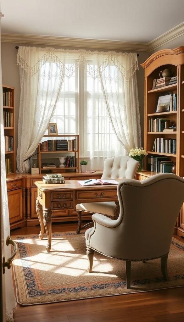 French country office furniture
