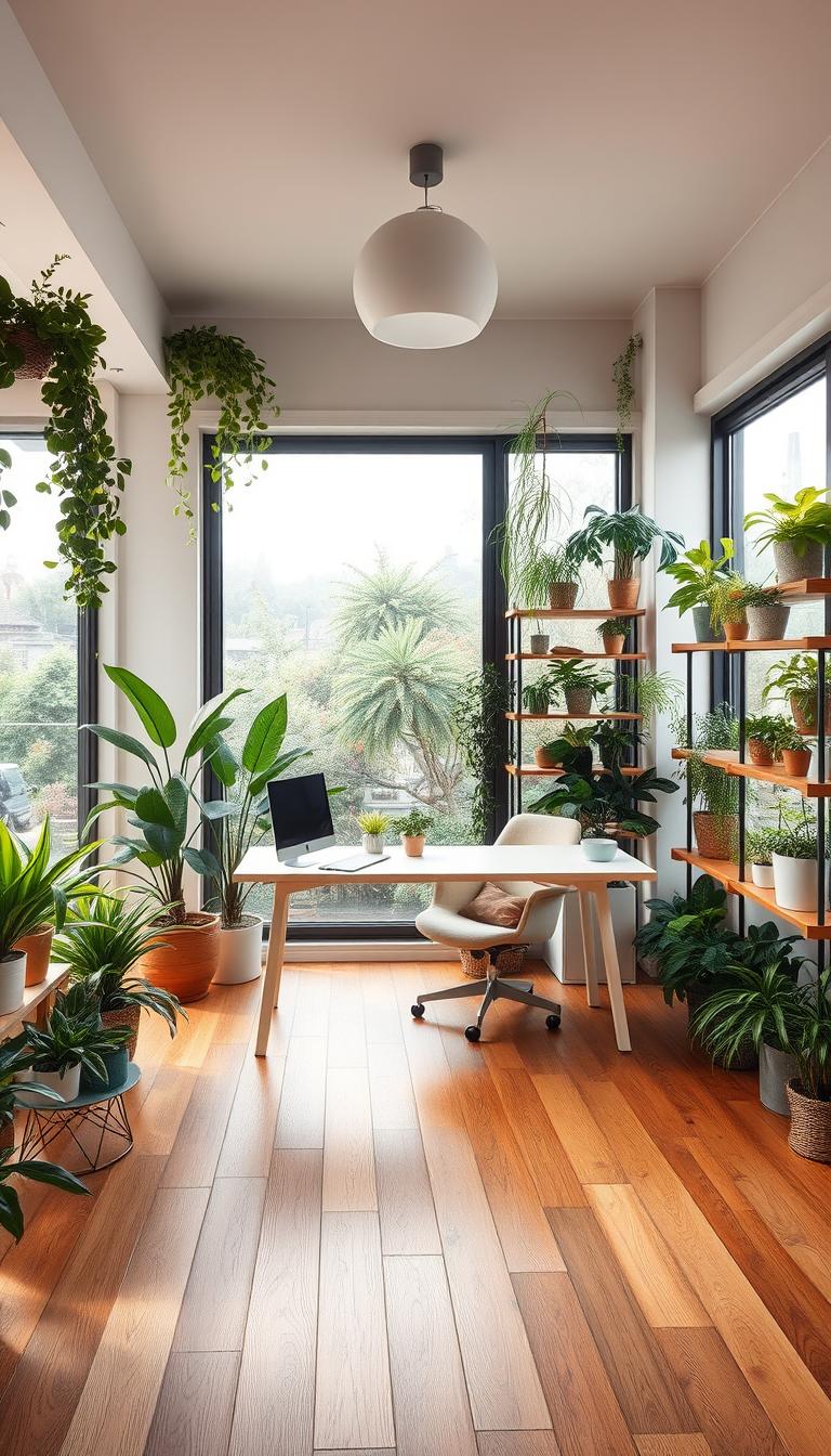 Garden-Inspired Office