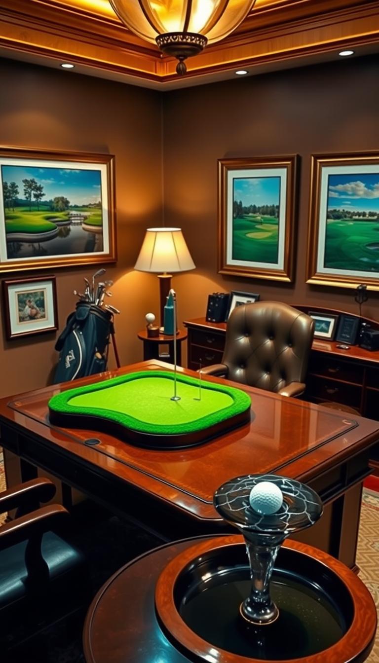 Golf Inspired Office