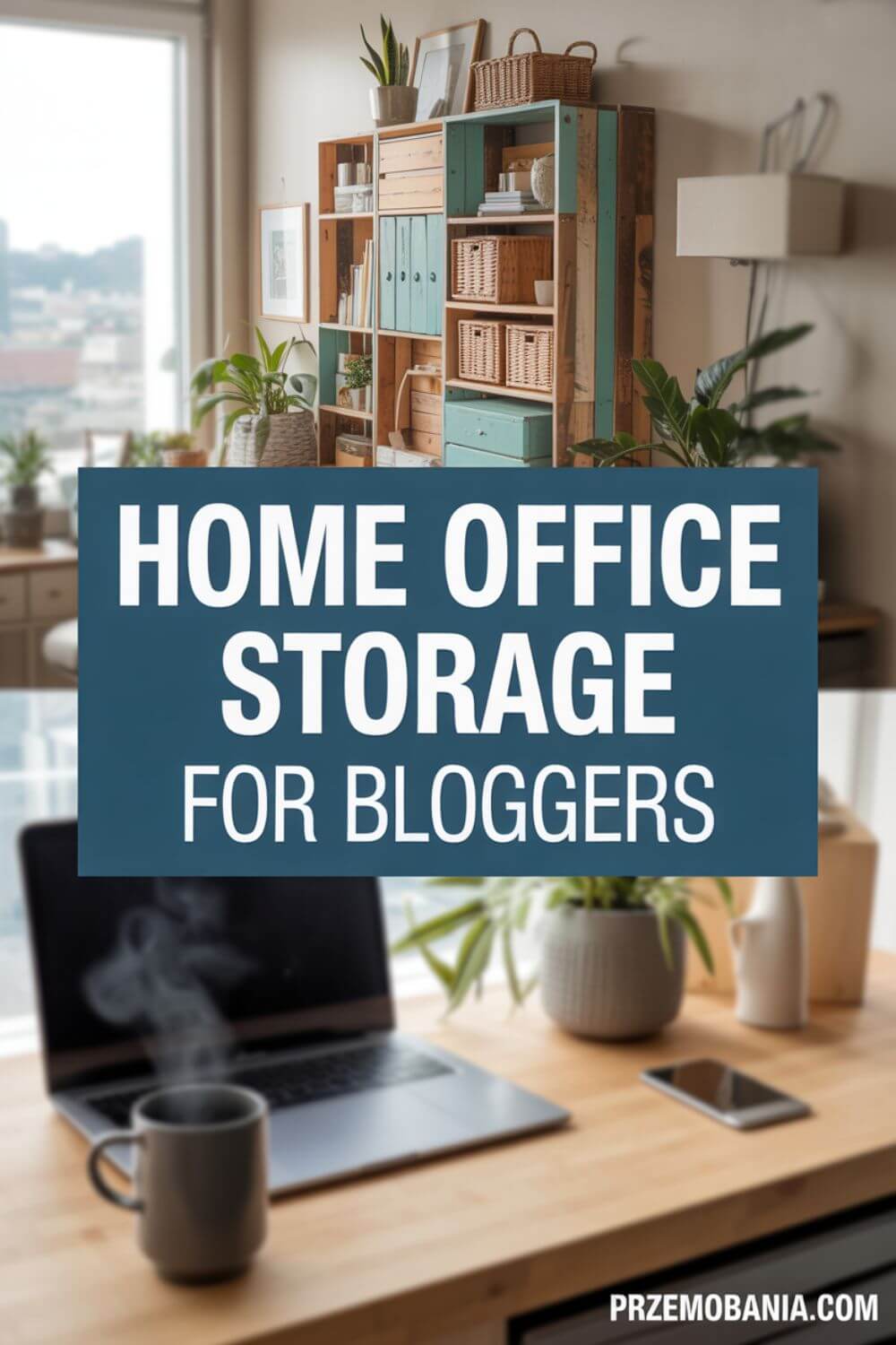 Home Office Storage for Bloggers pin 8