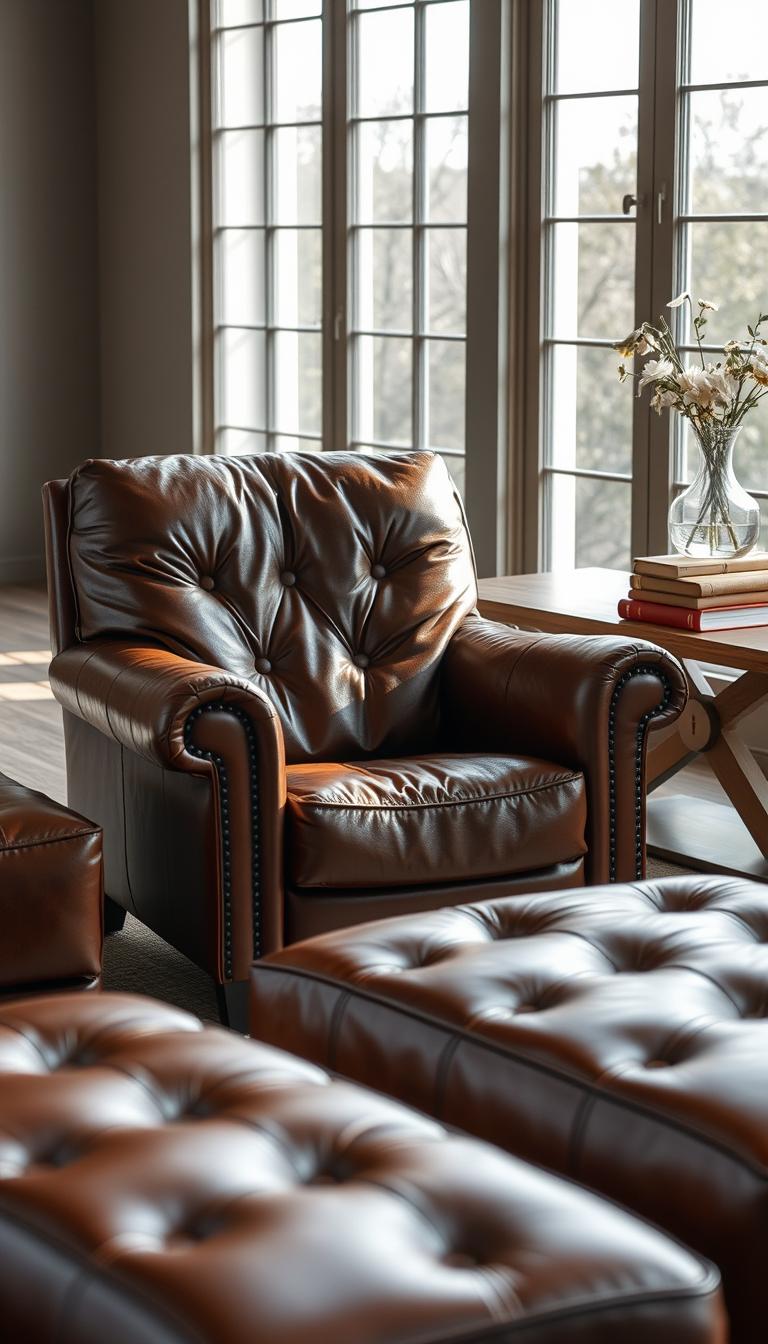 Leather Accents