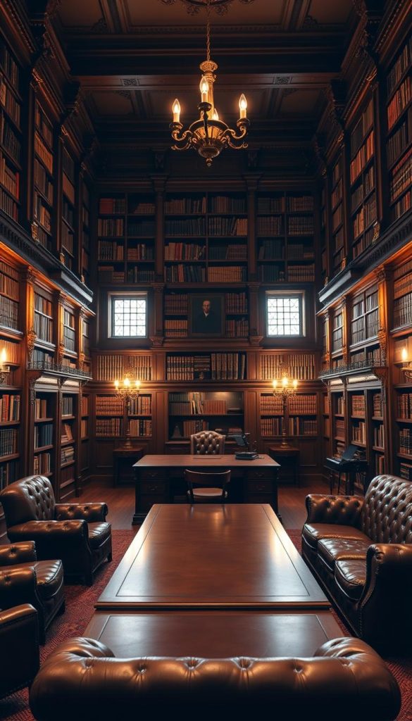 Library Style Office