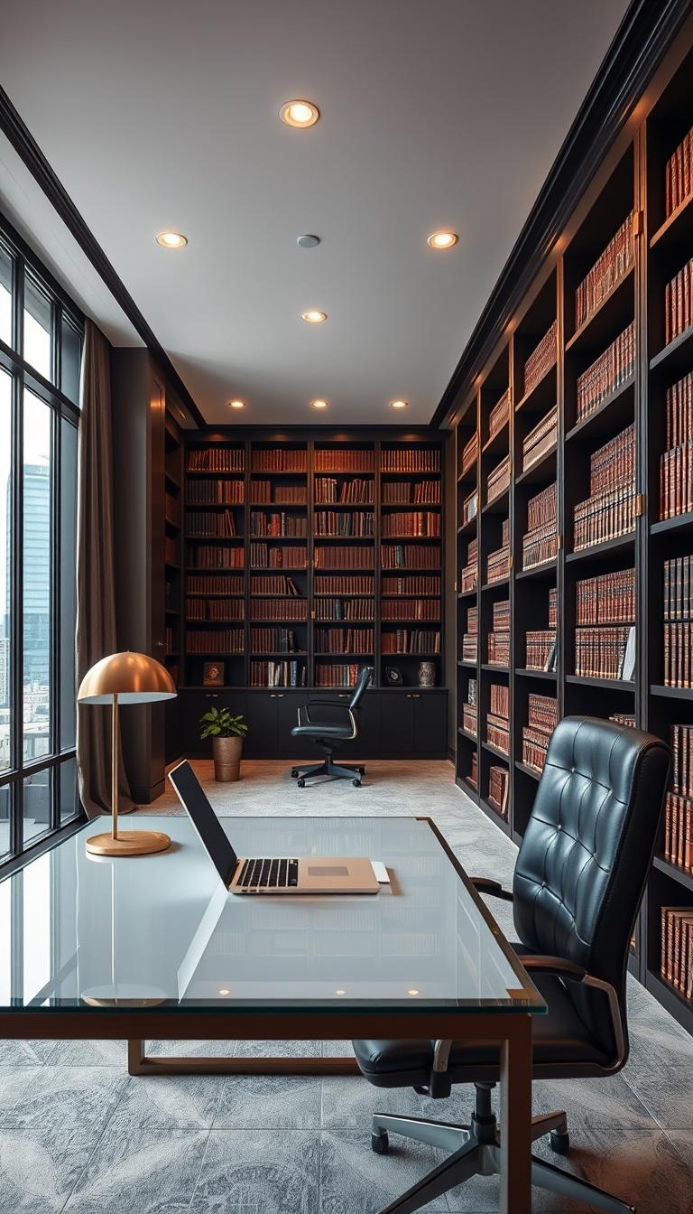Library Style Office