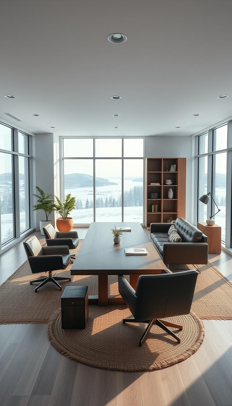 Masculine Scandinavian Office