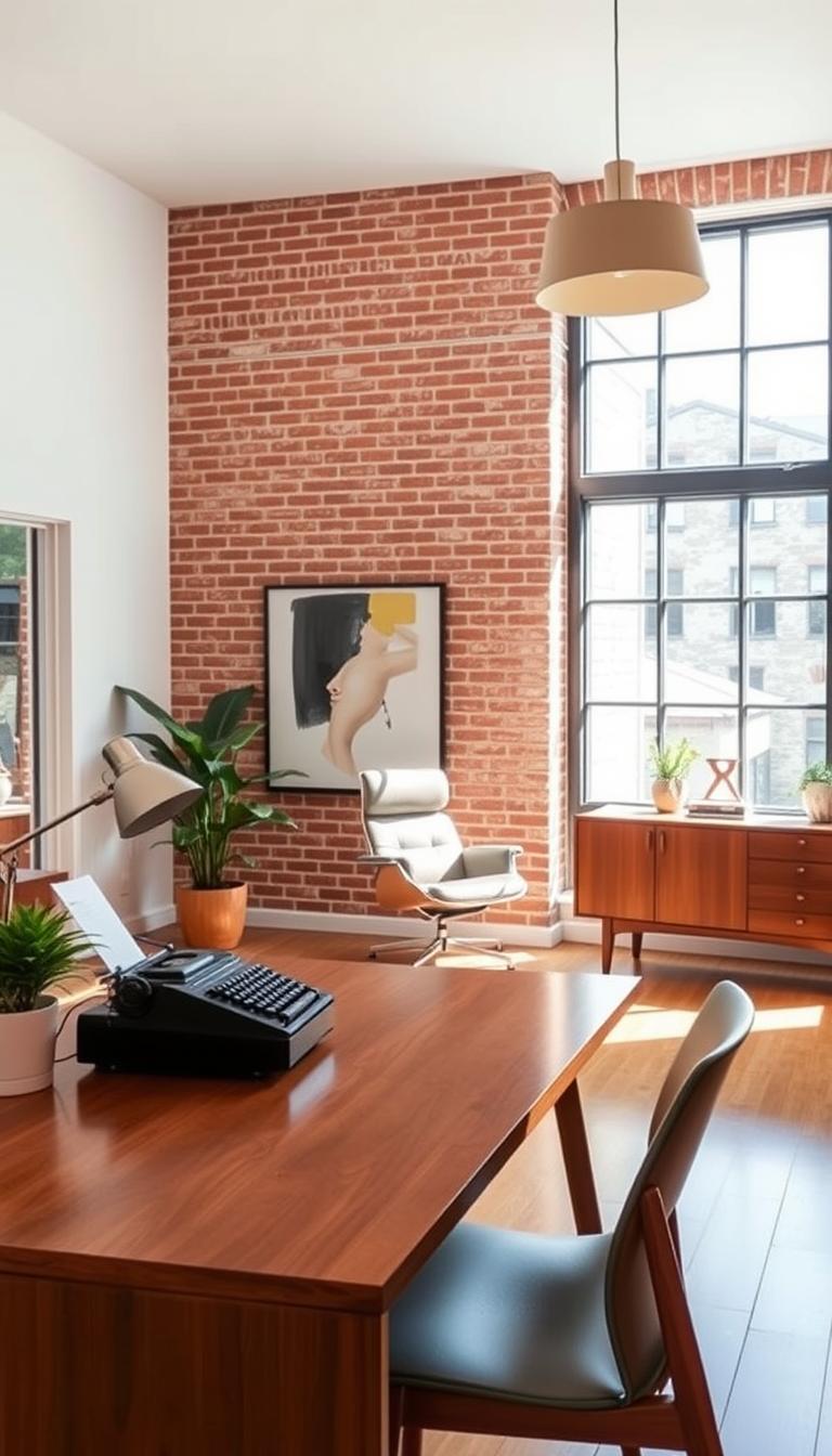 Mid-Century Modern Office
