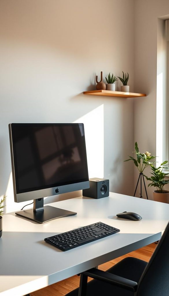 Modern Nordic office technology integration