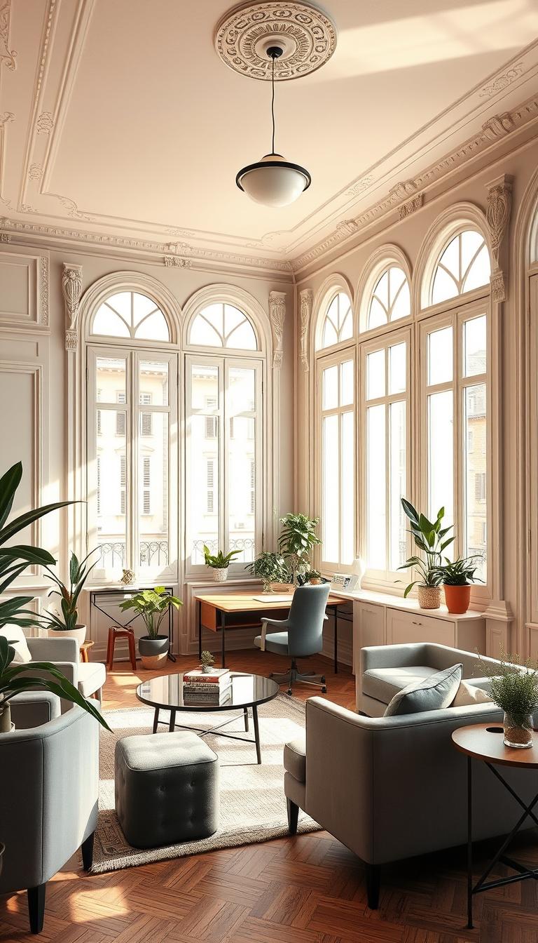 Parisian Chic Office