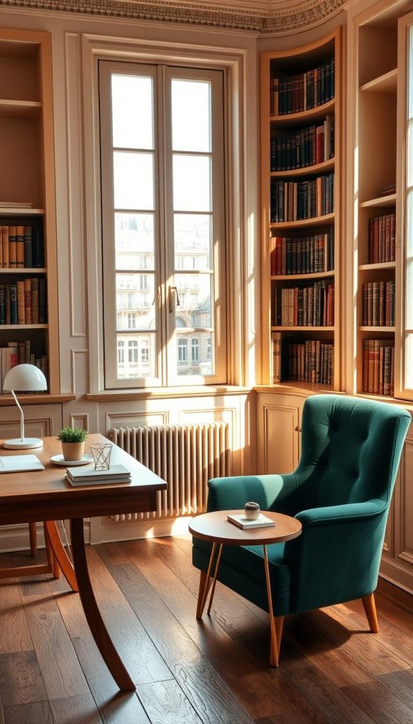 Parisian chic office furniture