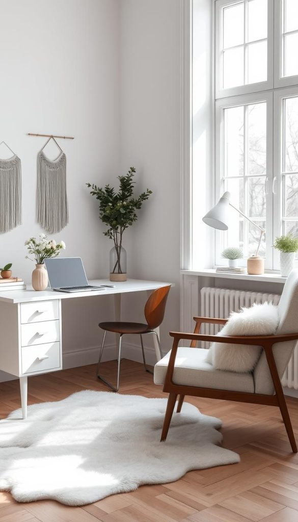 Scandinavian Office Decor