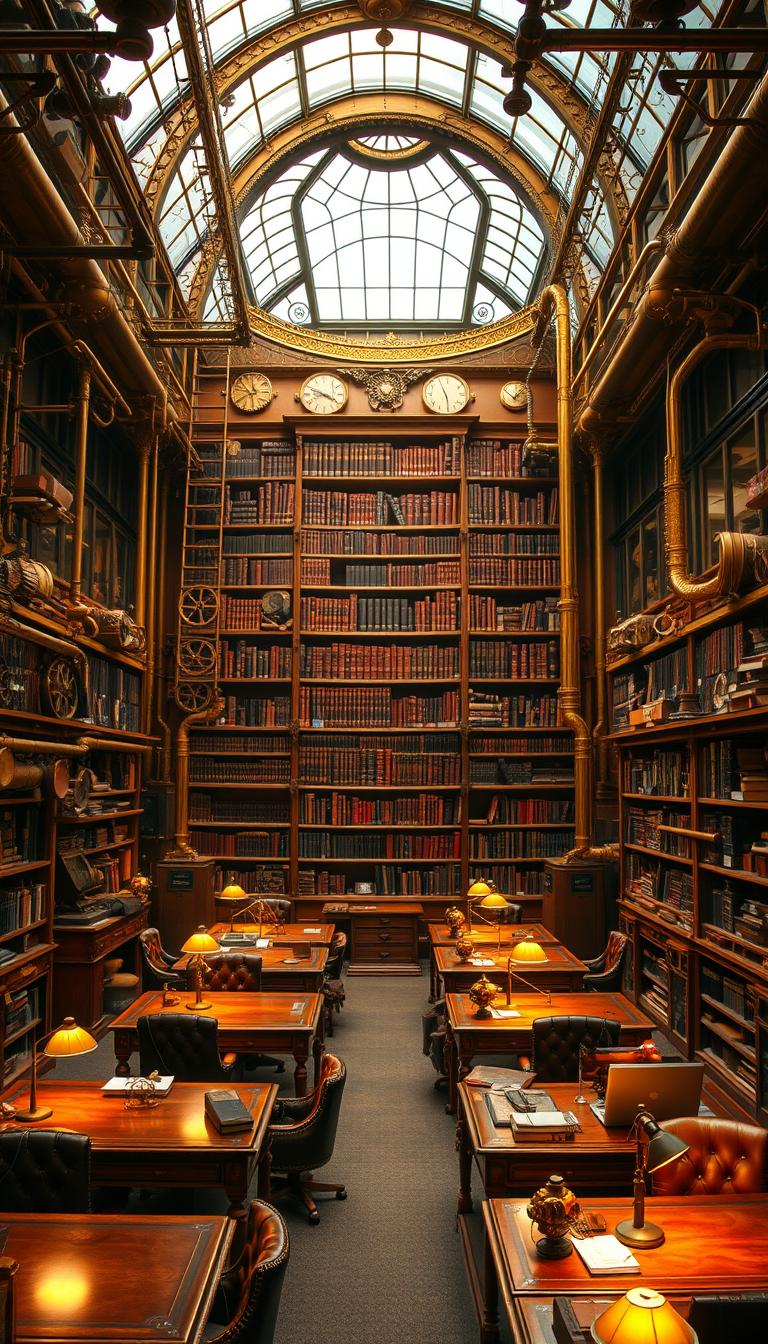 Steampunk Office