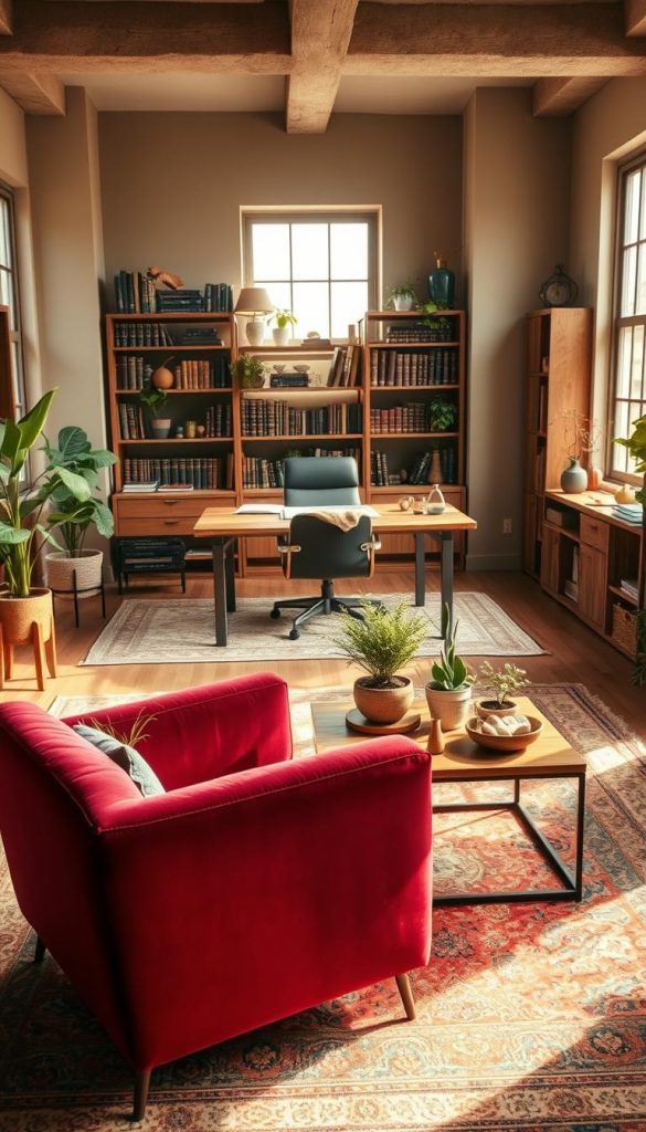 boho office furniture