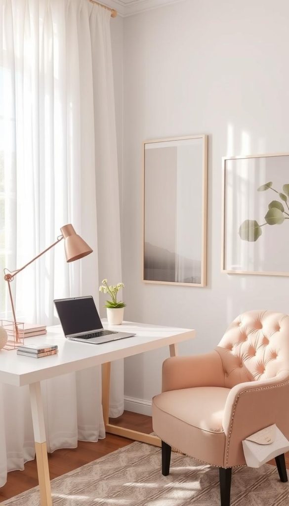 chic home office decor