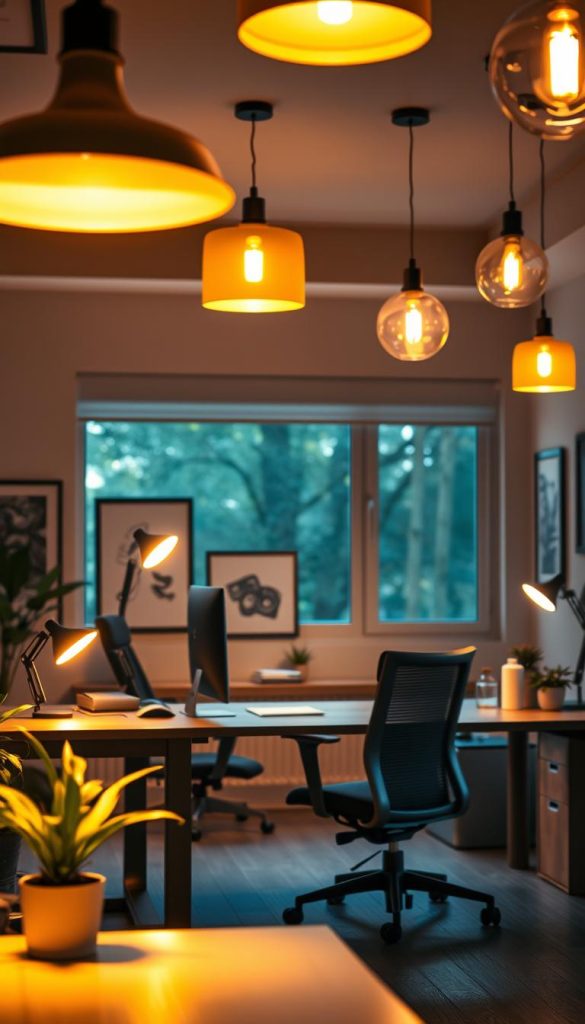 color temperature for home office lighting