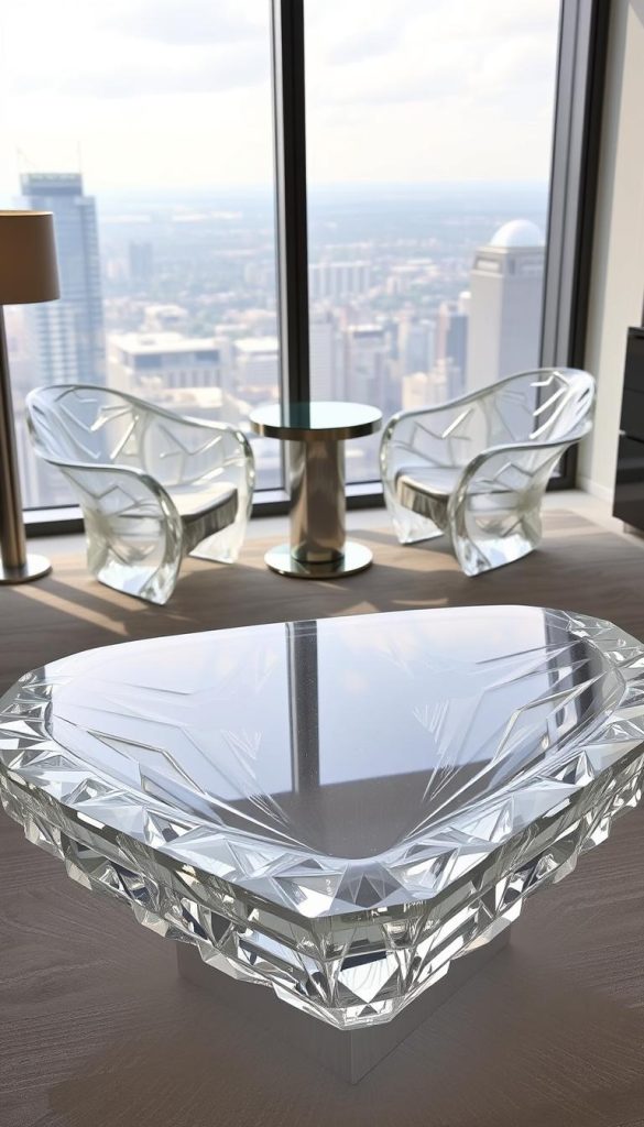 crystal furniture