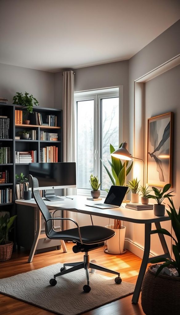 ergonomic workspace