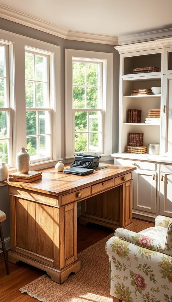 farmhouse office style
