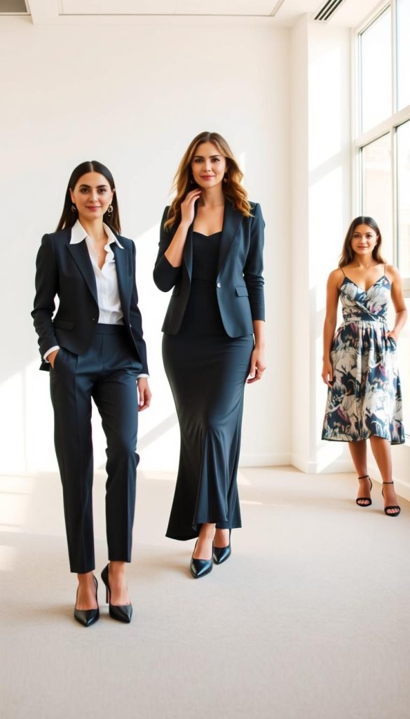 fashion-forward career looks
