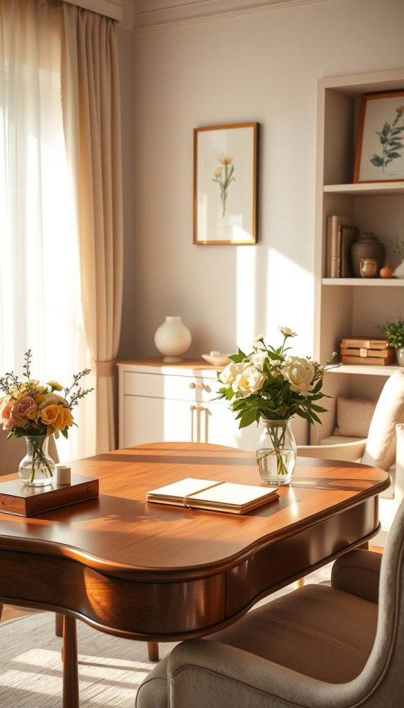 feminine office design