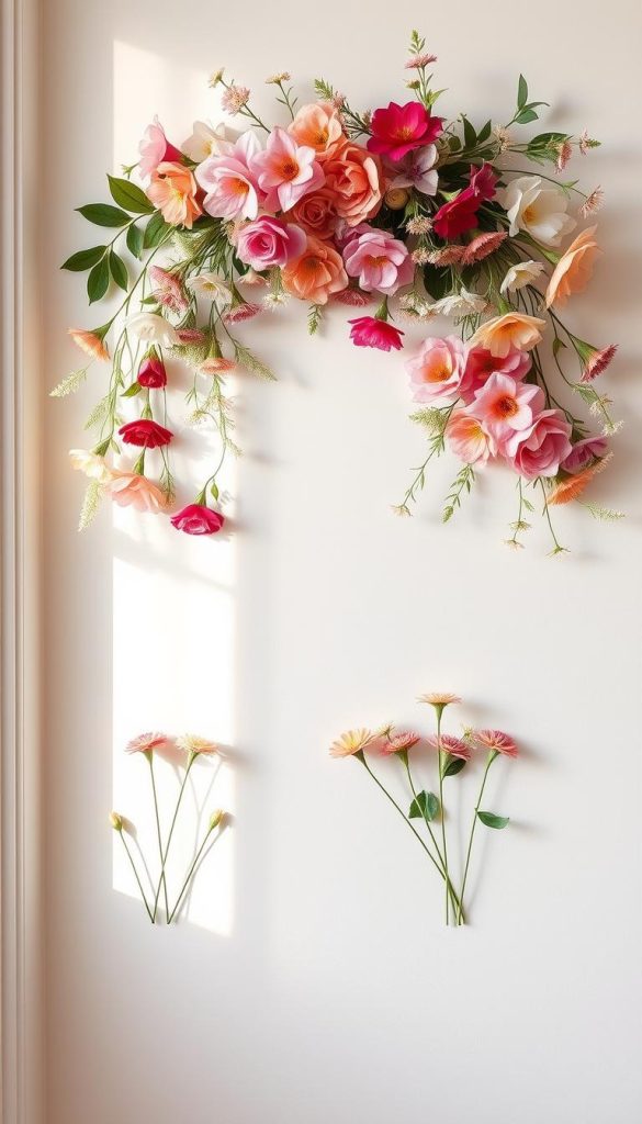 floral gallery wall ideas