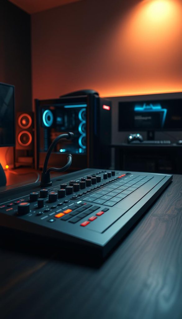 gaming control panel