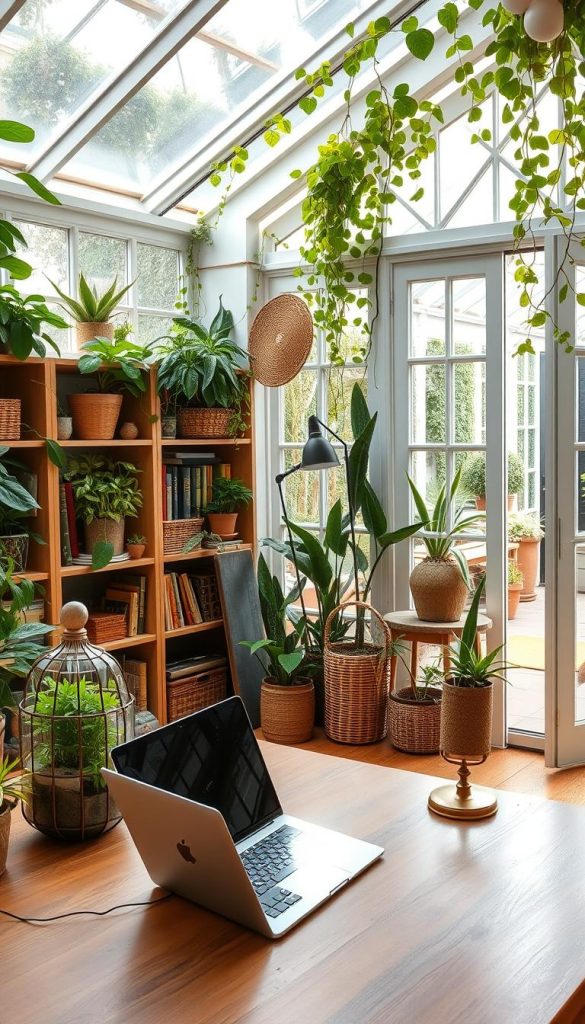 garden-inspired office design