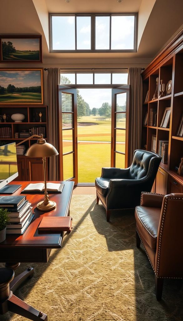 golf decor for office
