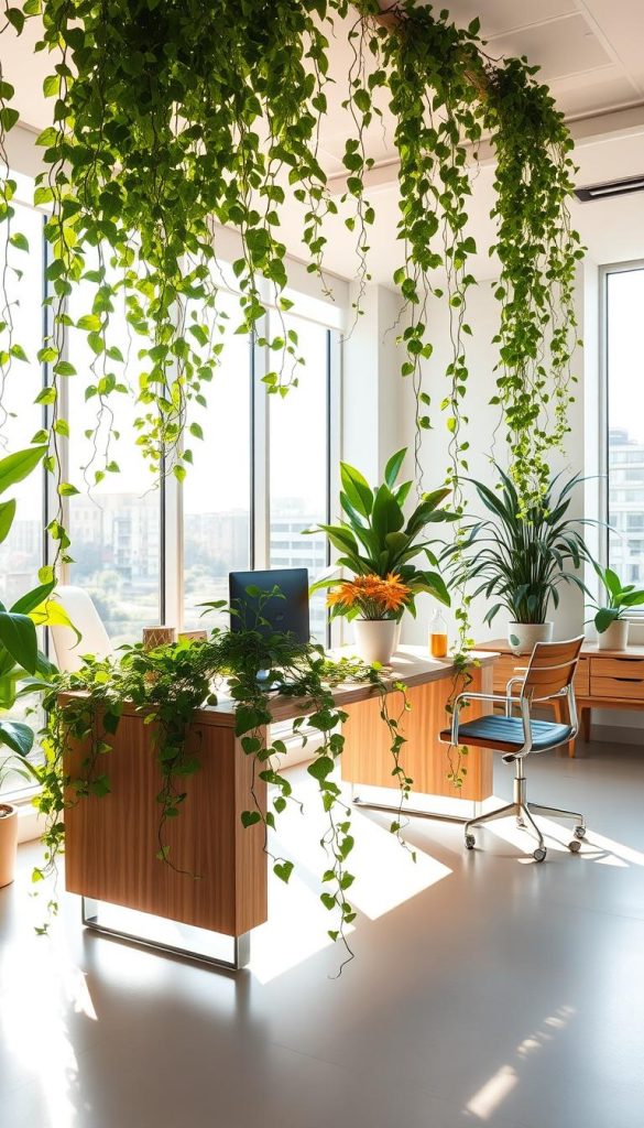 greenery in office