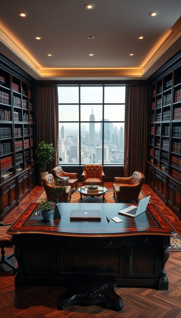 high-end office decor
