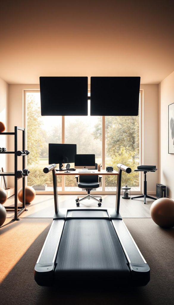 home gym combo office
