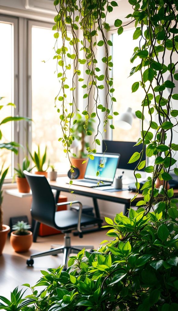 home office plants