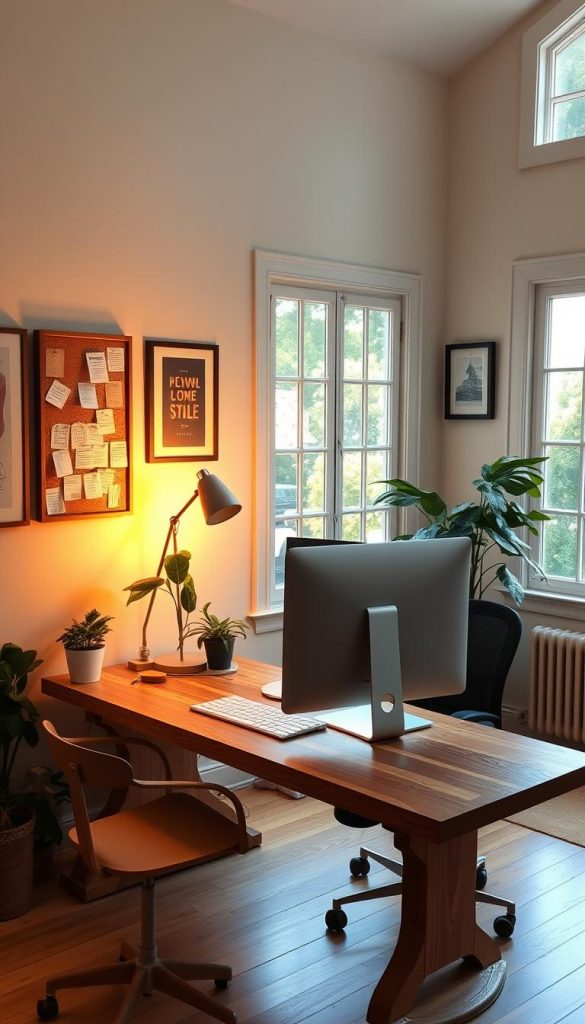 home office setup
