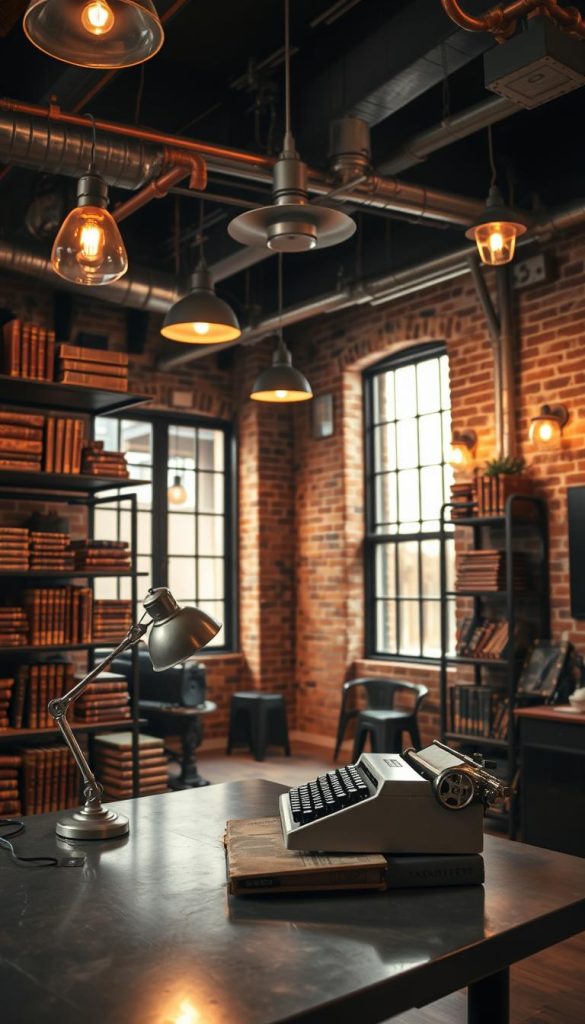industrial office decor