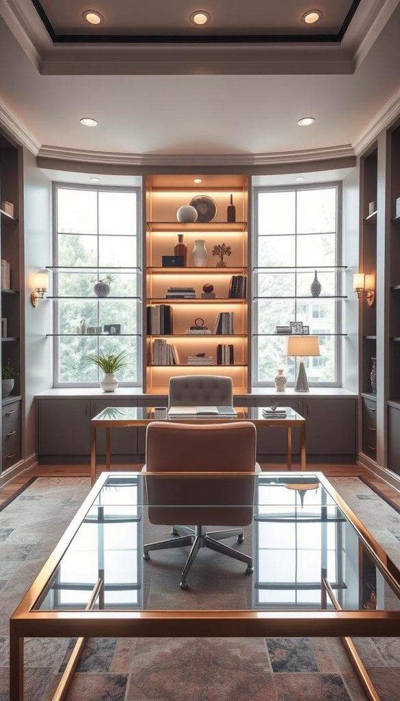 luxury office decor