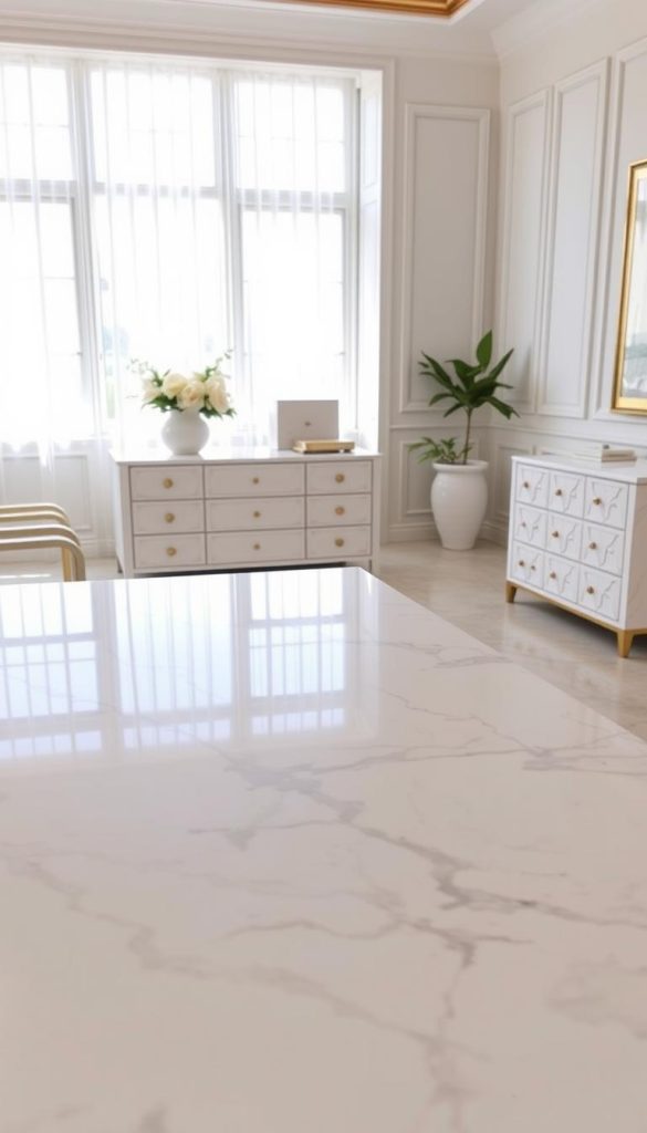 marble office furniture maintenance