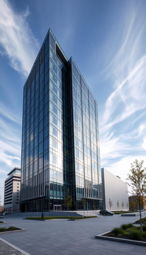 metal office building design