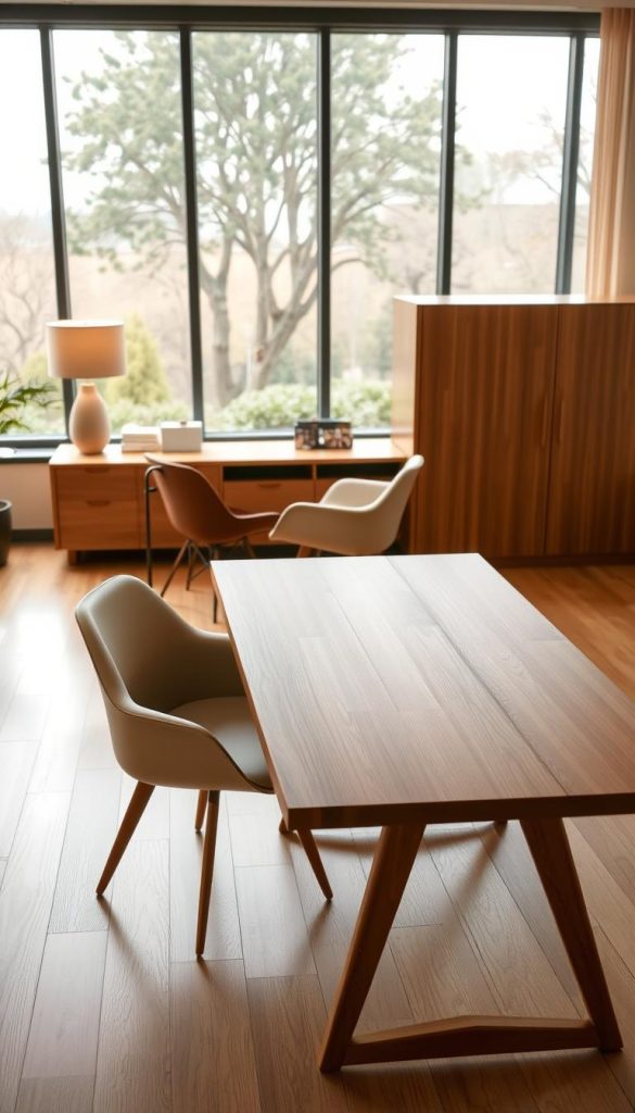 mid-century office furniture
