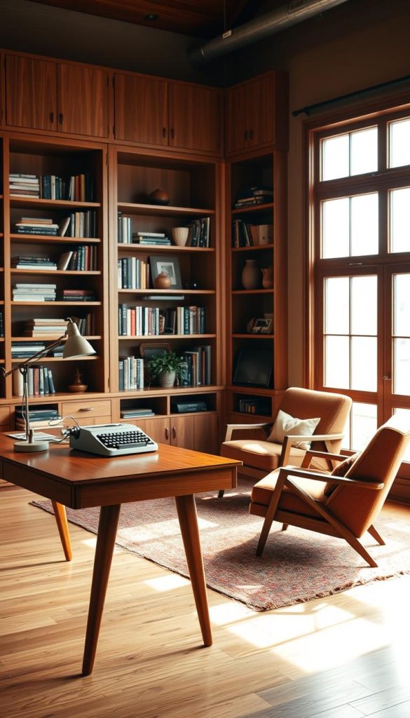 mid-century office furniture