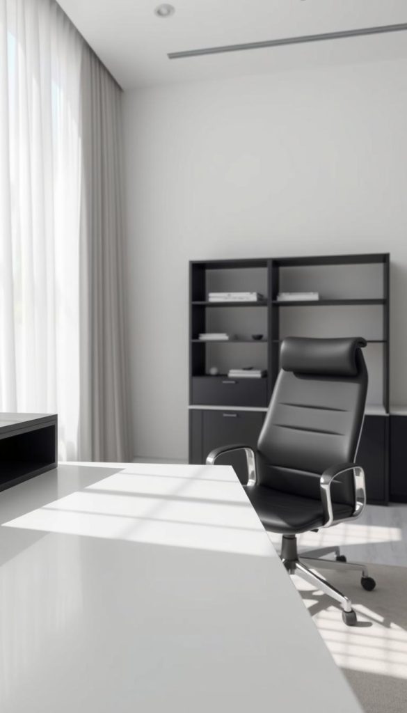 minimalist office furniture