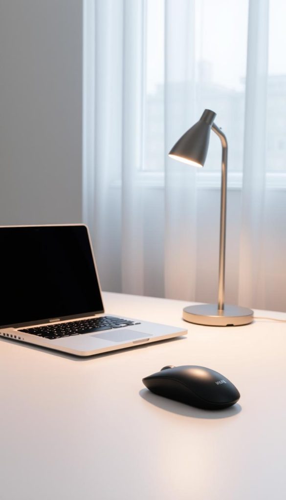 minimalist office technology