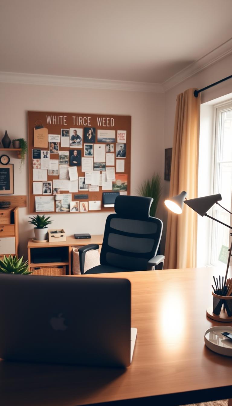 personalized home office space for bloggers