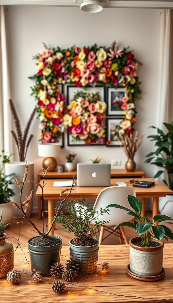 seasonal office decor