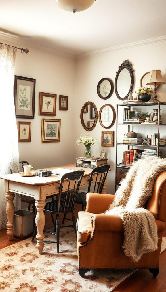 shabby chic home office