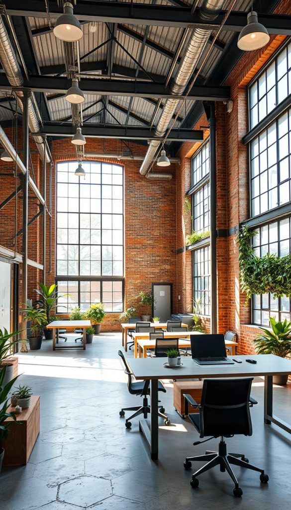 sustainable industrial office design