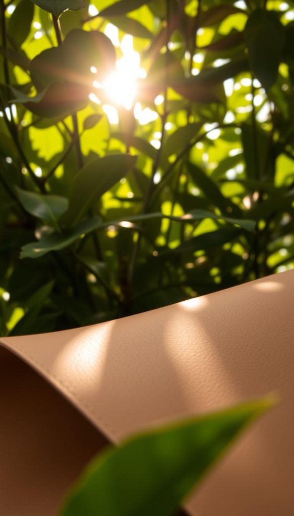 sustainable leather options